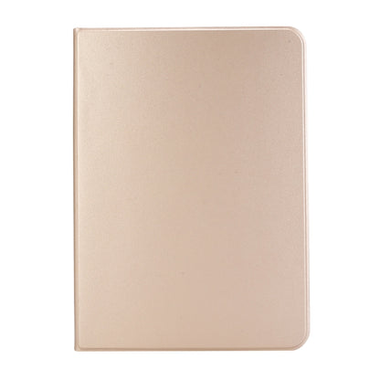 For iPad Pro 11 inch (2020) Voltage Plain Weave Stretch Leather + TPU Bracket Protective Holster With Sleep Function(Gold) by bashfashion