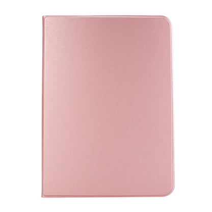 For iPad Pro 11 inch (2020) Voltage Plain Weave Stretch Leather + TPU Bracket Protective Holster With Sleep Function(Rose Gold) by bashfashion
