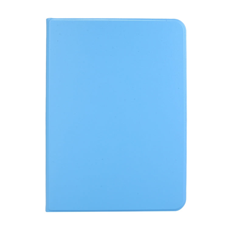 For iPad Pro 11 inch (2020) Voltage Plain Weave Stretch Leather + TPU Bracket Protective Holster With Sleep Function(Light Blue) by bashfashion