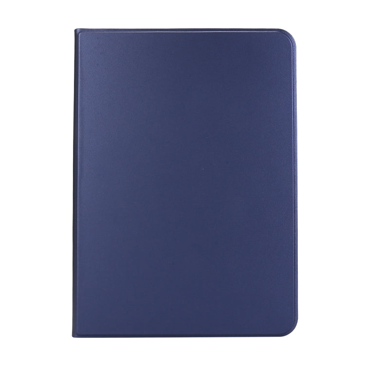 For iPad Pro 11 inch (2020) Voltage Plain Weave Stretch Leather + TPU Bracket Protective Holster With Sleep Function(Dark Blue) by bashfashion