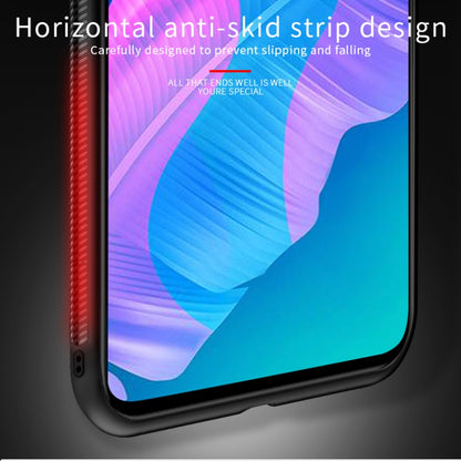 For Huawei Y7P/P40Lite E/Honor9C PINWUYO Rong Series Shockproof PC + TPU+ Chemical Fiber Cloth Protective Cover(Yellow) by PINWUYO