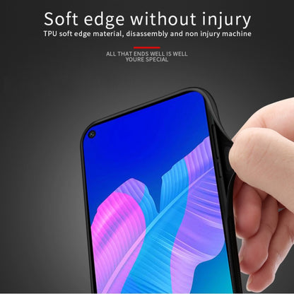 For Huawei Y7P/P40Lite E/Honor9C PINWUYO Rong Series Shockproof PC + TPU+ Chemical Fiber Cloth Protective Cover(Yellow) by PINWUYO