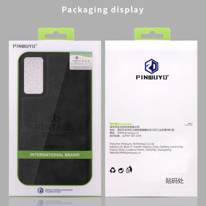 For Huawei P40 PINWUYO Zun Series PC + TPU + Skin Waterproof And Anti-fall All-inclusive Protective Shell(Blue) by PINWUYO