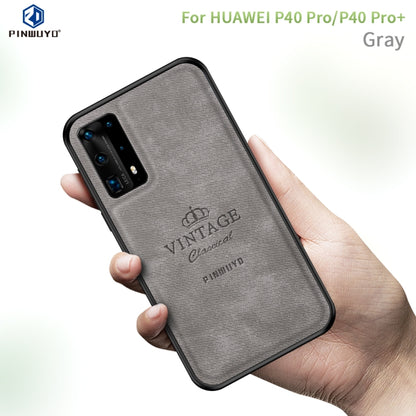 For Huawei P40 pro / P40pro+ PINWUYO Zun Series PC + TPU + Skin Waterproof And Anti-fall All-inclusive Protective Shell(Gray) by PINWUYO