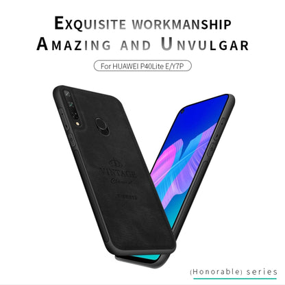 For Huawei Y7P/P40Lite E/Honor9C PINWUYO Zun Series PC + TPU + Skin Waterproof And Anti-fall All-inclusive Protective Shell(Gray) by PINWUYO