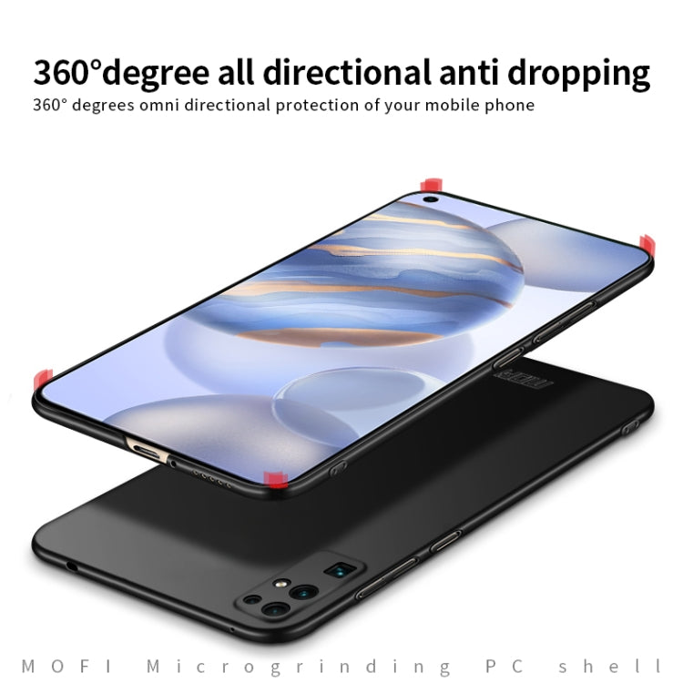 For Huawei Honor 30 MOFI Frosted PC Ultra-thin Hard Case(Red) by MOFI