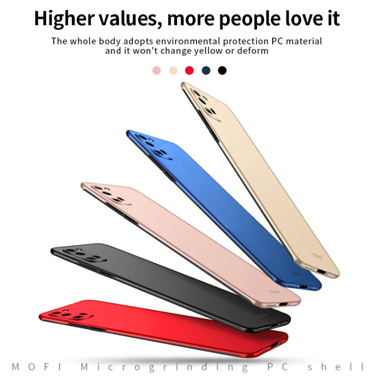 For Huawei Honor 30 Pro MOFI Frosted PC Ultra-thin Hard Case(Rose gold) by MOFI