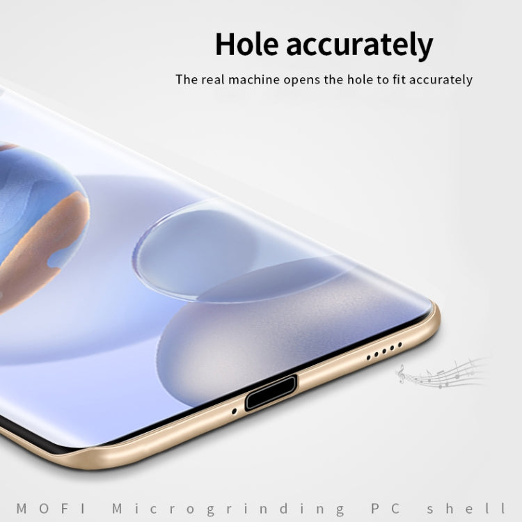 For Huawei Honor 30 Pro MOFI Frosted PC Ultra-thin Hard Case(Rose gold) by MOFI