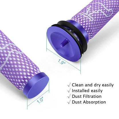 Filter Washable Replacement Filter for Dyson DC58 DC59 DC61 DC62 V6 V7 V8 Series Vacuum Cleaner by bashfashion