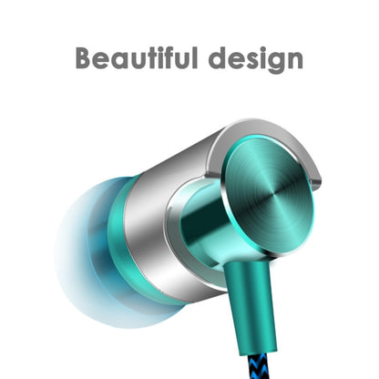 Metal Wired Earphone Super Bass Sound Headphones In-Ear Sport Headset with Mic for Xiaomi Samsung Huawei(Purple) by bashfashion