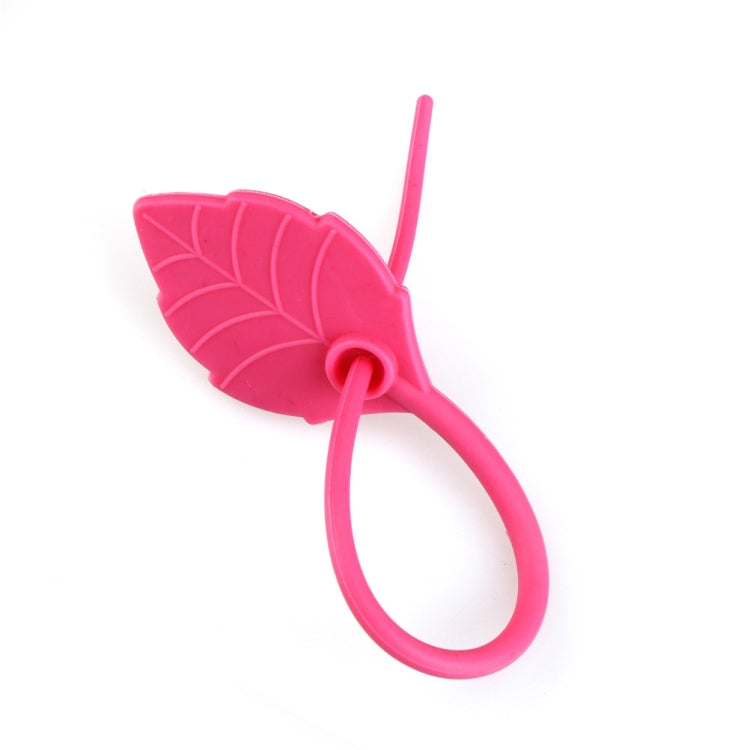 20 PCS Environmental Protection Silicone Plastic Bag Sealing Clip Food Bag Bundle Cable Tie, Random Color Delivery by bashfashion