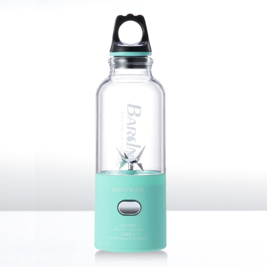 Multifunctional Juicer Rotatory Extractor Cup Portable USB Charge Juicer Blender with 6 Blades(Blue) by bashfashion