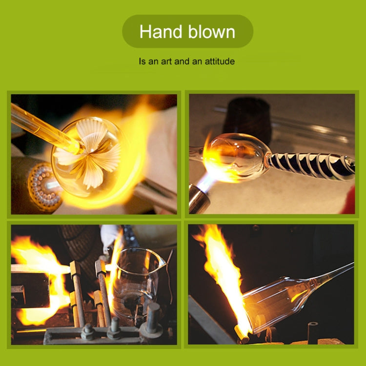 KAMJOVE Elegant Cup Bubble Teapot Office Flower Teapot Heat-resistant Glass Tea Set, Model:K-201 500ML by KAMJOVE