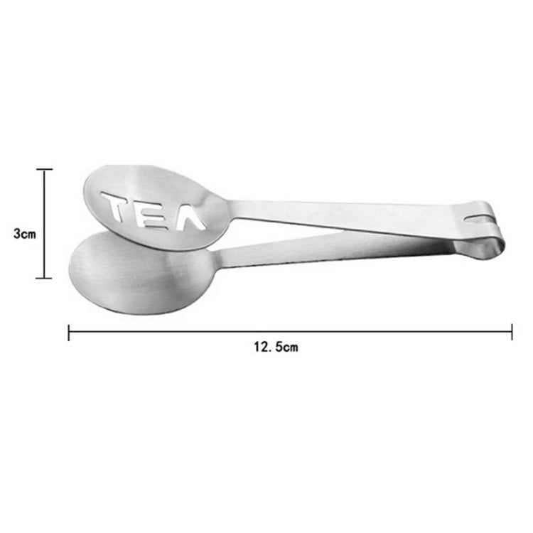 2 PCS Stainless Steel Household Tea Bag Holder by bashfashion