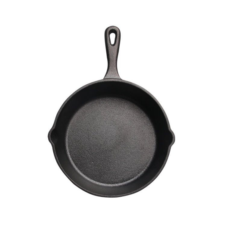 Cast Iron Non Stick Frying Pan Cooking Pot, Sheet Size:25cm by bashfashion