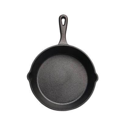 Cast Iron Non Stick Frying Pan Cooking Pot, Sheet Size:25cm by bashfashion