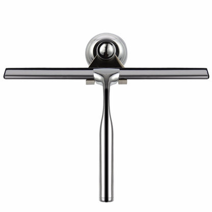 Glass Window Squeegee Cleaner Shower Bathroom Mirror Rubber Wiper With Suction Hook Water Vapor Removal by bashfashion
