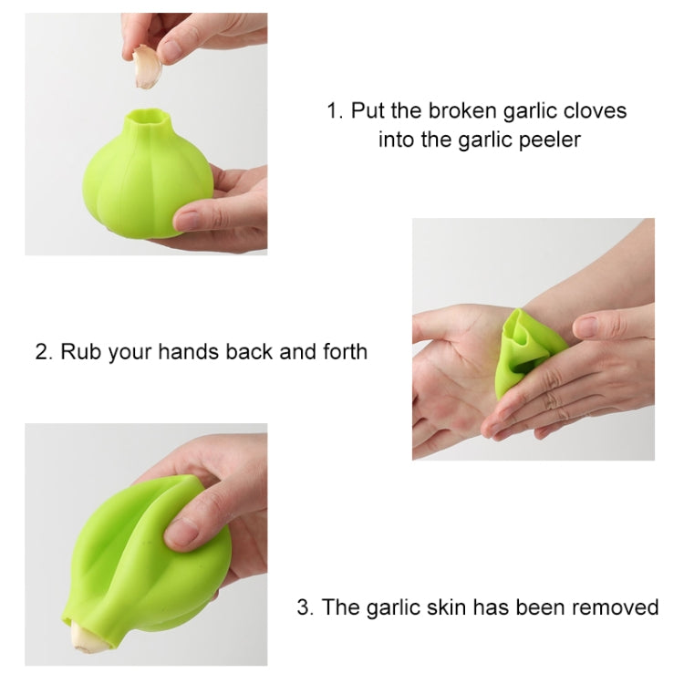 10 PCS Garlic Peeler Silicone Peeler Creative Kitchen Tool by bashfashion