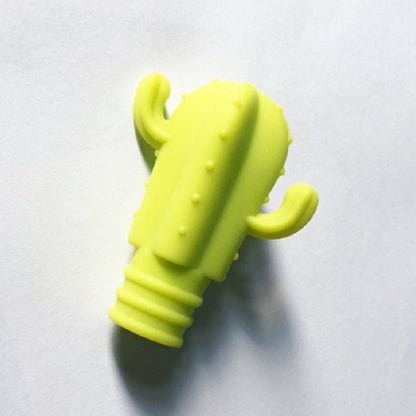 7 in 1 Creative Cactus Silicone Wine Bottle Stopper + Wine Glass Marker Set by bashfashion