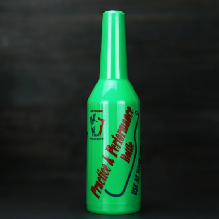 Bar Plastic Exercise Bottle for Fancy Bartending Practicing(Green) by bashfashion