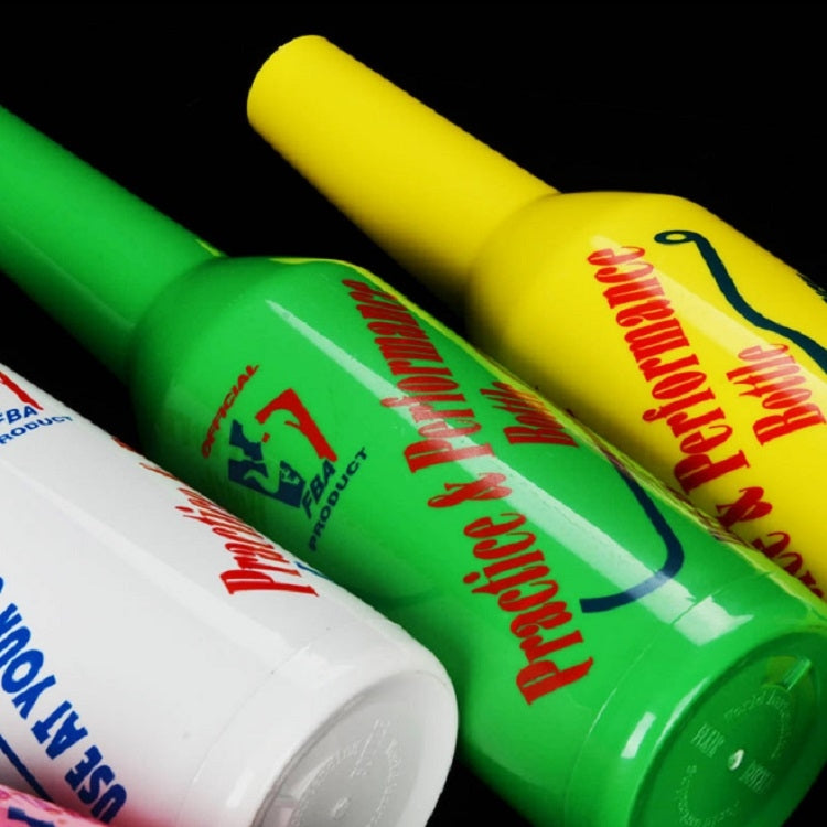 Bar Plastic Exercise Bottle for Fancy Bartending Practicing(Yellow) by bashfashion
