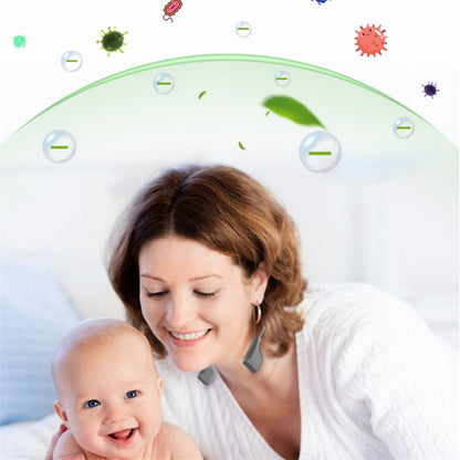 Hanging Neck Negative Ion Air Purifier Portable Household Formaldehyde Removal Portable Purifier(Black) by bashfashion