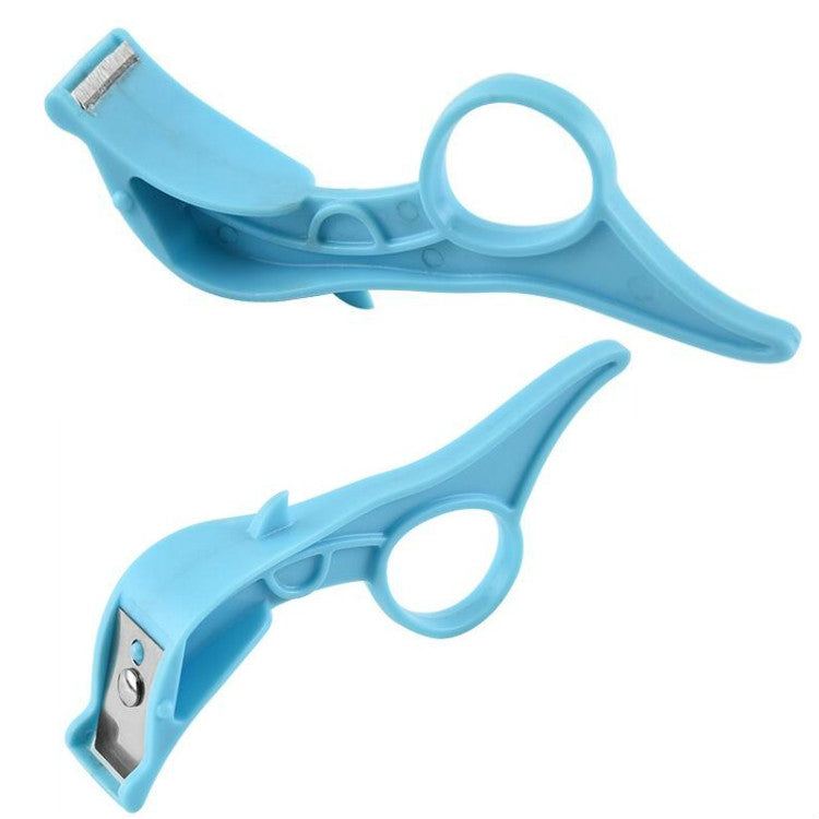 Kitchen Fruit Peeler Stainless Steel Peeling Knife Random Color Delivery by bashfashion