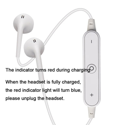S6 Sport Wireless Bluetooth Earphone for iPhone / Xiaomi / Huawei, with Mic(WHITE) by bashfashion
