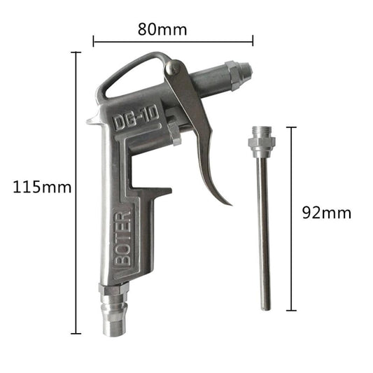 DG-10 Air Blow Gun Pistol Trigger Cleaner Compressor Dust Blower 8 Inch Nozzle Duster Cleaning Tools by bashfashion