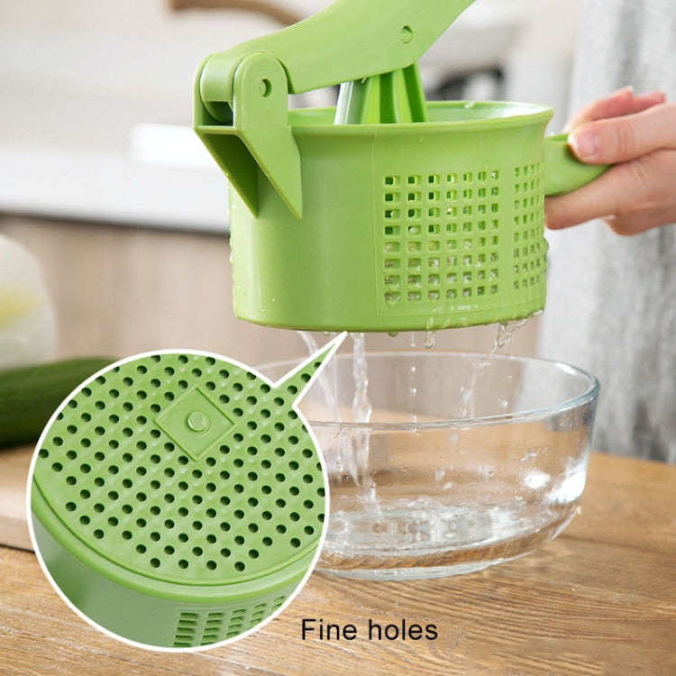 Vegetable Dehydrating Vegetable Stuffing Water Squeezer(Green) by bashfashion