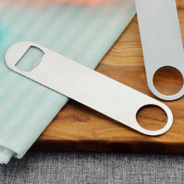 2 PCS Stainless Steel Bottle Opener Creative Multipurpose Beer Soda Lid Opener by bashfashion