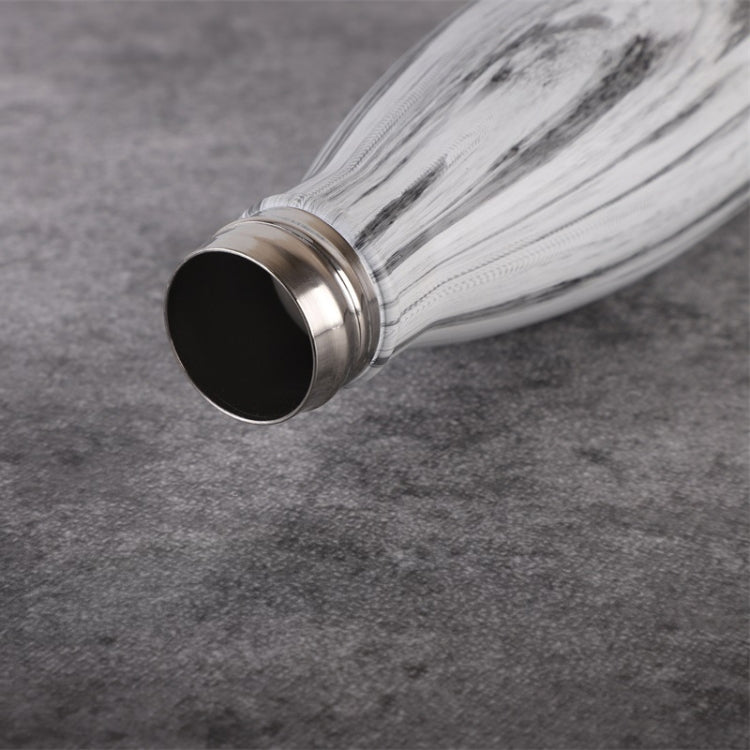 Thermal Cup Vacuum Flask Heat Water Bottle Portable Stainless Steel Sports Kettle(Chocolate) by bashfashion