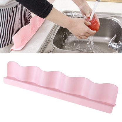 Home Kitchen Sucker Type Splash Guard Flap Kitchen Tool Water Separator(Pink) by bashfashion