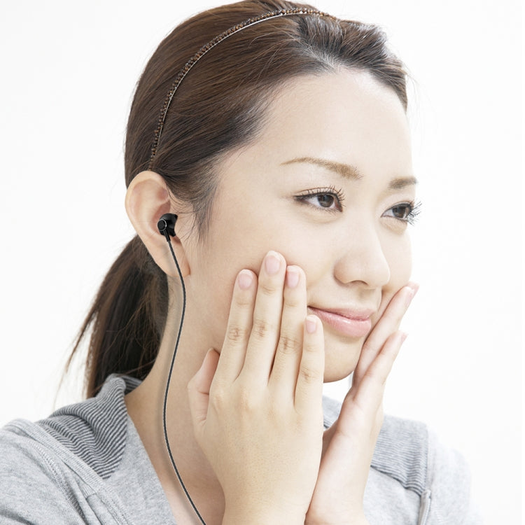 PTM D31 Hands Free Call Stereo Bass Earphones with Mic for Samsung / Xiaomi Phones(Silver) by PTM