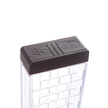 6 PCS Spice Seasoning Box PP Salt Pepper Jars Box Kitchen Spice Storage Bottles(Coffee) by bashfashion