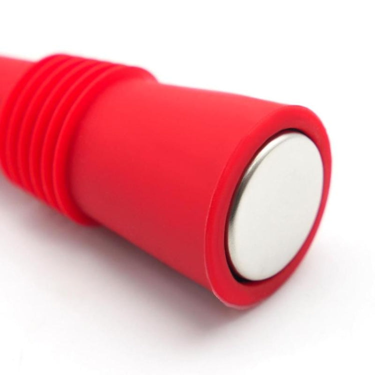Food Grade Silicone Wine Stopper Creative Preservation Bottle Stopper(Red) by bashfashion