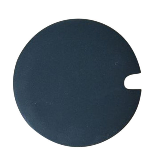 5 PCS Creative Cup Lids Food-grade Silicone Cup Cover Heat-resistant Safe Healthy Silicone Lid with Gap(Black) by bashfashion