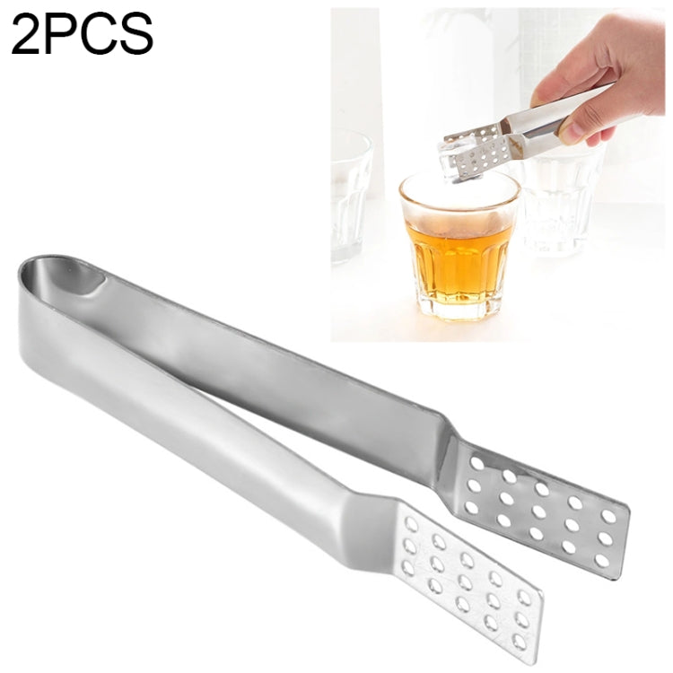 2 PCS Stainless Steel Tea Bag Clip Resistant Teabag Squeezer by bashfashion