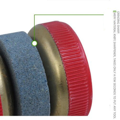 5 PCS Mini Kitchen Knife Sharpener Stone Abrader Grinding Wheels Sharpening Tool Kitchen Accessories Random Color Delivery by bashfashion