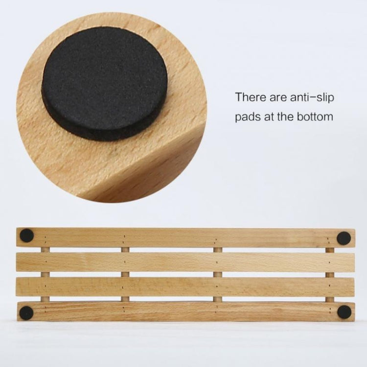 Solid Wood Drawer Knife Holder Kitchen Supplies Horizontal Wooden Knife Holder Tool Storage Rack Beech Knife Holder by bashfashion