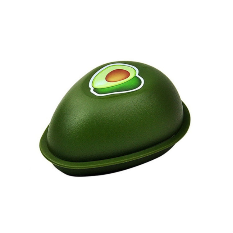 Creative Kitchen Refrigerator Vegetable Fruits Crisper Containers Plastic Fresh Storage Box(Avocado) by bashfashion