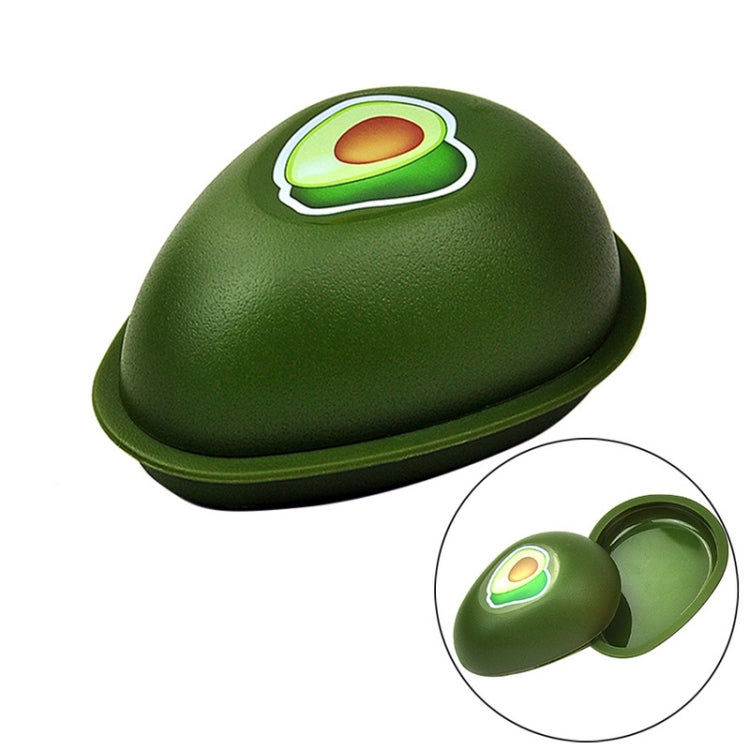 Creative Kitchen Refrigerator Vegetable Fruits Crisper Containers Plastic Fresh Storage Box(Avocado) by bashfashion