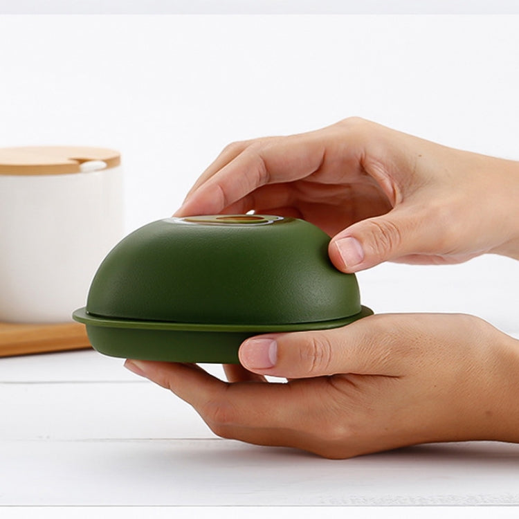 Creative Kitchen Refrigerator Vegetable Fruits Crisper Containers Plastic Fresh Storage Box(Avocado) by bashfashion