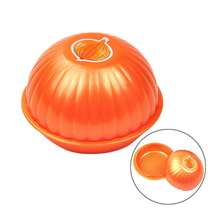 Creative Kitchen Refrigerator Vegetable Fruits Crisper Containers Plastic Fresh Storage Box(Onion) by bashfashion