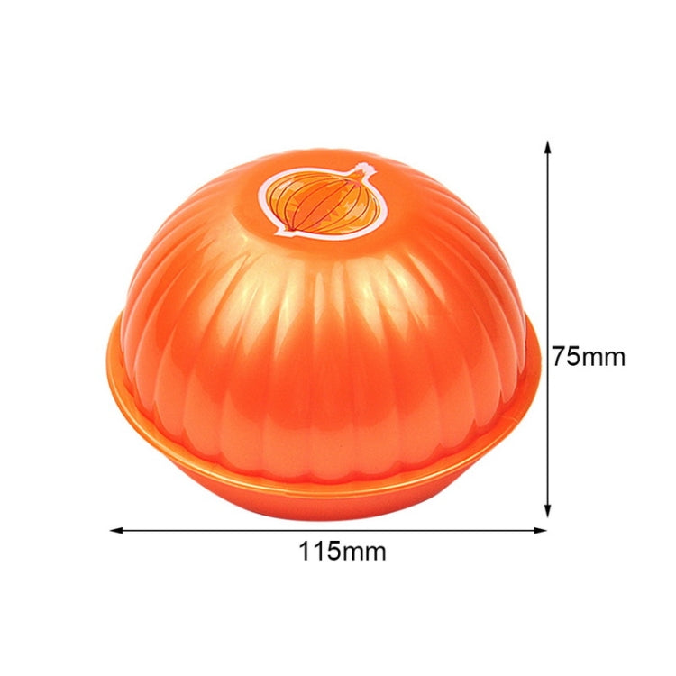 Creative Kitchen Refrigerator Vegetable Fruits Crisper Containers Plastic Fresh Storage Box(Onion) by bashfashion