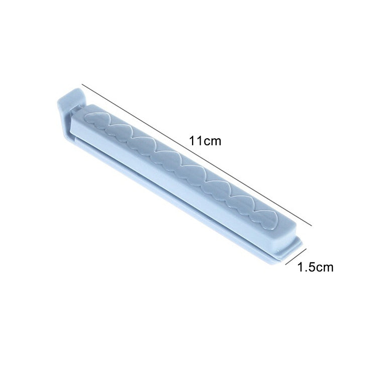 5pcs / Pack Plastic Bag Snack Bag Sealing Love Clip Kitchen Accessories Pink by bashfashion