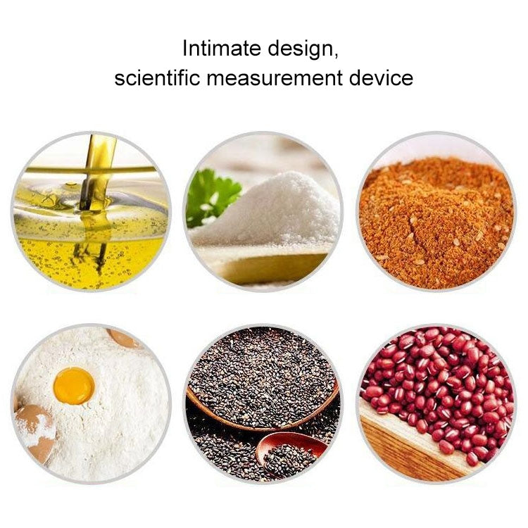 Kitchen Tool Plastic Measuring Spoon Adjustable Baking Tool Measuring Spoon, Specification:Small(Light Blue) by bashfashion