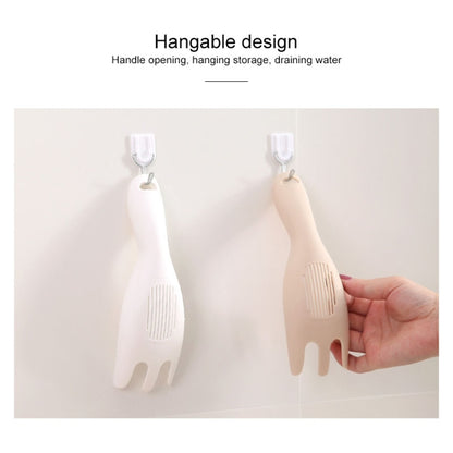 Kitchen Creative Multi-function Rice Washing Sieve Home Does Not Hurt Hand Wash Rice Tools(White) by bashfashion