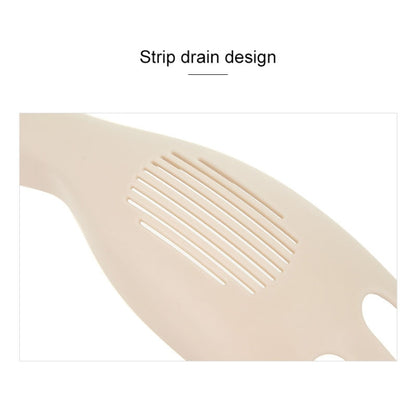 Kitchen Creative Multi-function Rice Washing Sieve Home Does Not Hurt Hand Wash Rice Tools(Khaki) by bashfashion