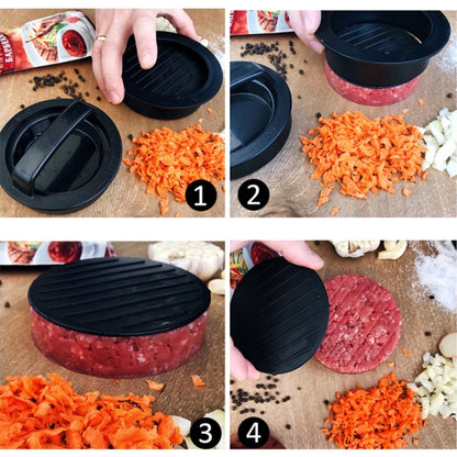 Hamburger Meat Press Tool Patty Maker Mold Cutlet by bashfashion